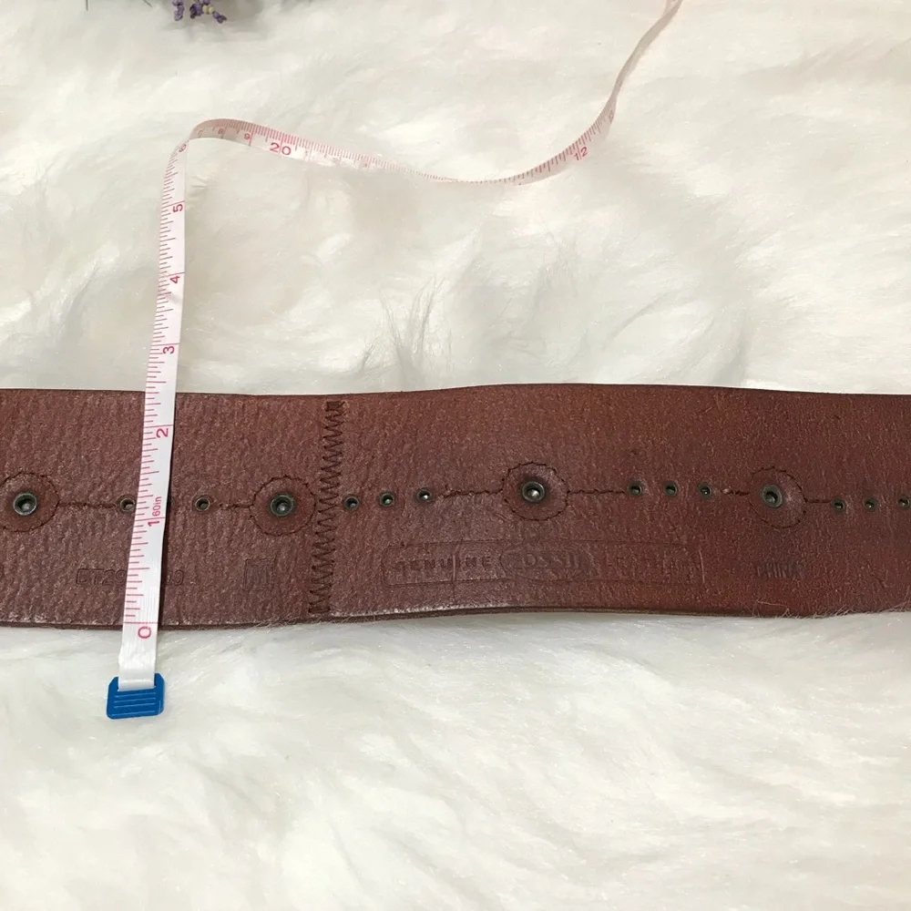 Fossil genuine leather